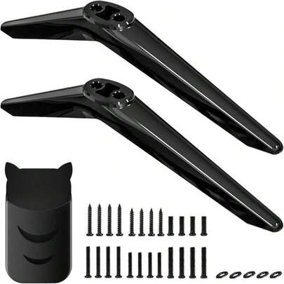 Stand For  TV Stand Legs 28 32 40 43 49 50 55 65 Inch For  TV Stand Base, For 28D2700 32S321 40S325 43S431 43S303 49S423 50S423 50S425 55S525 65S555, TV Stand For  Roku TV Legs, With Screws