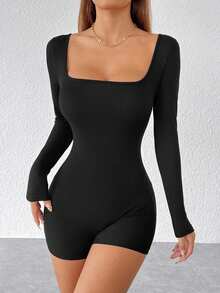 Women Jumpsuits - Black - View 6