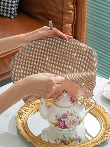 1 件闪亮茶壶套、甜点托盘套、布套 - 彩色 - 查看 12