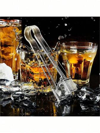 1/3/5pcs Reusable Mini Appetizer Clips - Small Clips For Serving Food, Ice Cubes, Salad, Buffet, Wedding, BBQ - Multipurpose And Easy-To-Grip Kitchen Accessories, Kitchen Gadgets, Buffet Clips, Mini Food Serving Clip Set, Transparent Plastic Food Clips, Sugar Cubes, Small Ice Clips, Tea Coffee Party Bar Appetizers