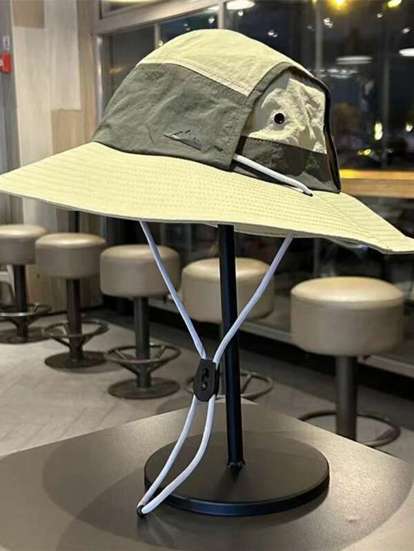 قبعة دلو يمكن ارتداؤها من كلا الجنسين، قبعة واقية من الشمس قابلة للتنفس وسريعة الجفاف للأنشطة الخارجية، الصيد، المشي لمسافات طويلة، التخييم