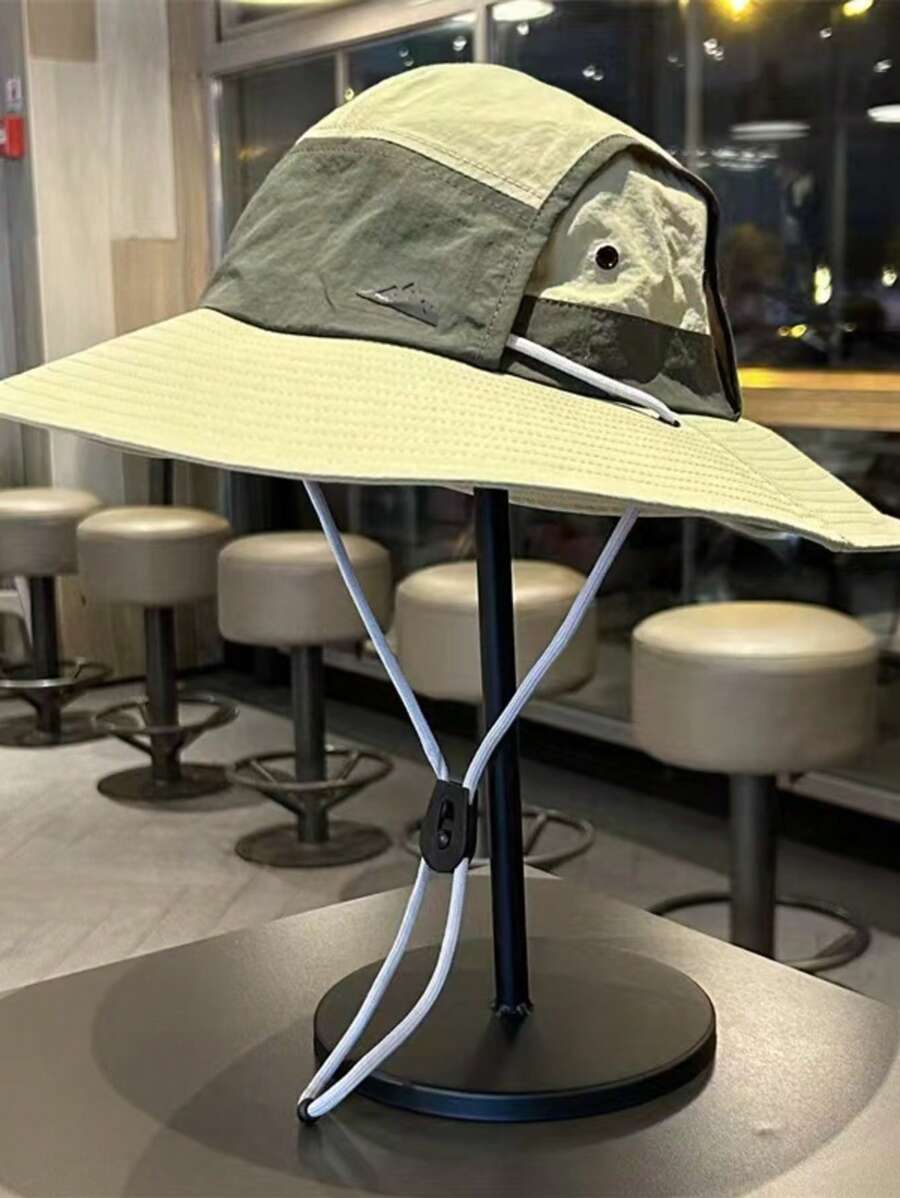 Unisex Bucket Hat, Breathable & Quick Drying Sun Protection Hat For Outdoor Activities, Fishing, Hiking, Camping