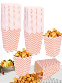 48PCS/24PCS/12PCS/1PC/Mini Popcorn Boxes For Party Black Popcorn Bags Cardboard Popcorn Cups Disposable Snack Candy Popcorn Containers For Christmas Movie Nights Birthday Wedding - Multicolor - View 16