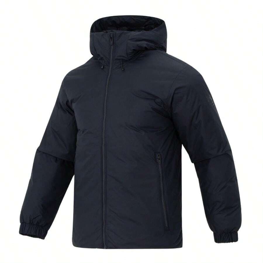 Under Armour Men's Limited Down LW Jacket Outdoor Simple Hooded Casual Down Jacket (85% Duck Down, 15% Feathers) 1378840-001 - Black - View 1