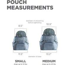 PoochPouch Dog Front Carrier Small Grey