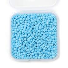 1000pcs/Box 3mm Czech Glass Seed Beads Colorful Round Loose Bead For DIY Earrings Bracelet Jewelry Making Accessories