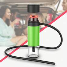 Zestaw przenośnych fajek wodnych z pojedynczym wężem o długości 10 cali, wielofunkcyjna misa do fajki wodnej, akcesoria do fajki wodnej, mini fajka wodna, szisza samochodowa, szisza podróżna, odpowiednia na prezenty z okazji ukończenia szkoły, wieczory kawalerskie, prezenty dla druhen, prezenty na Dzień Ojca, dekoracje na Halloween, prezenty na Halloween, prezenty dla druhen, upominki dla gości weselnych, dekoracje na przyjęcia urodzinowe i artykuły ślubne