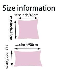 半件装农舍风格拼布抱枕套，沙发靠垫套（不含枕芯） - 彩色 - 查看 3