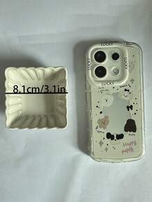 Cabin Kangaroo 1 Set quadratische Keramik-Soßenschälchen im nordischen Stil mit reaktiver Glasur, hochwertige Dipschalen für Soßen, Obst-Snack-Teller, japanisch anmutende Soßenschälchen, hochwertige einfarbige Keramikteller, kleine Teller für Nüsse und Obst, Appetizer-Dipschalen, Obstschalen, verwendbar als Geschenk, Partyartikel, Hotelwaren, Küche, Weihnachtsgeschenk