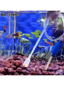 1 件鱼缸换水器、吸水砂砾清洁器、水族箱换水管，多种款式可选 - 彩色 - 查看 13