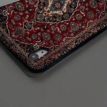 防震中东元素波斯地毯图案书本式平板电脑保护套，兼容 iPad 第十代、iPad Air (M2)、iPad Pro (M4)、iPad Air 4/5/6/iPad Pro 10.5/2022/2021/2024/12.9/iPad Mini 7/2019/iPad Air M3/iPad A16 2025，以及 Galaxy Tab S9 FE/S8 Plus/S7/S10，春季生日礼物之选。 - 彩色 - 查看 8