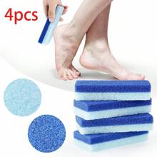 1/4pcs Foot Pumice Stone Exfoliating File, Dead Skin Remover, Foot Care Pedicure Tools, Salon Foot Scrub Pad, Rubbing Board, Pedicure Exfoliating Tool For Men And Women,Double-Sided Foot File,Volcanic Lava To Remove Dead Skin, Foot Scrub, Callus Remover For Hand And Body, Used For Household Personal Cleaning And Care Tools