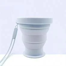 Tasse pliable, mini tasse de voyage pliable portable, tasse de rince-bouche réutilisable pour l'hôtel et les activités extérieures