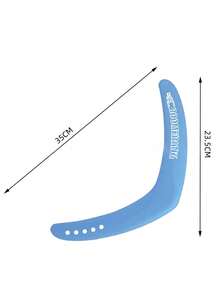 1pc Boomerang, Outdoor Toy. When Thrown, It Can Draw An Arc In The Air And Fly Back To The Player, Bringing Surprise And Fun, Increasing The Interactivity And Challenge Of The Game. Skill Training: Helps Train The Player's Hand-Eye Coordination, Arm Strength, And Body Balance. Suitable For Outdoor, Party, Team Building, And Entertainment. - Multicolor - View 5