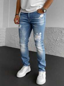 Men Jeans - Medium Wash - View 3