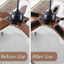 30 Pcs Ceiling Fan Filters For Blades- Activated Carbon Ceiling Fan Air Purifier Pads- Unscented Ceiling Fan Blade Air Filter For Eliminate Odors Dust Contaminants For Home Kitchen - 10 件 - 查看 5