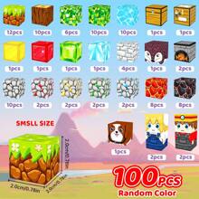 Magnetic Blocks, Magnetic Toys Building Blocks, Magnet Cubes Toddler Kids Toys, Sensory STEM Toys For 3-5 4-6 5-7 6-8 Year Old Boys Girls Birthday Gifts Travel Outdoor Kids Games Random Colors - Multicolor - View 10