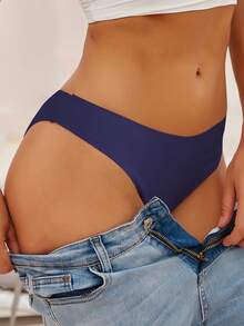 20pcs Cotton Underwear Women Comfortable Breathable High Cut Low Waist Sexy Triangle Ropa Interior Mujer - Nhiều màu - Xem 7