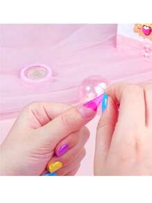 Kindermake-upset voor meisjes met stijlvolle draagtas - Echte, afwasbare make-upset - Kerstmis en verjaardagscadeaus voor uw prinses. Make-up om mee te spelen. De kleurpositie van de accessoires is willekeurig.