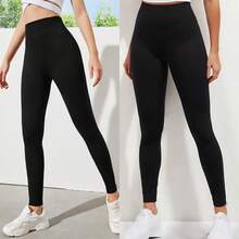 Patrones de costura de leggings de talle alto en múltiples tallas, patrones de costura básicos a escala 1:1 para prendas de mujer, patrones de costura para principiantes y patrones de costura, plantillas para la confección de prendas, patrones de costura de prendas hechas a mano - Marrón - Ver 7