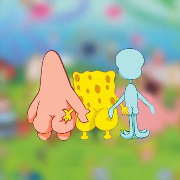 SPONGEBOB 1 pièce d'autocollants créatifs et amusants de la bande dessinée Bob l'éponge, bons amis autocollants de Bob l'éponge, Patrick Étoile, Squidward, convient pour la décoration d'autocollants pour enfants, la décoration de verre de la maison, convient également pour couvrir les rayures sur la moto et la voiture, autocollants imperméables.