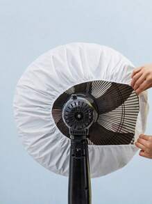 2 PIÈCES Housse de ventilateur de 18 pouces, vous pouvez choisir entre deux styles : la housse anti-poussière et les gants anti-pincement. Housse anti-poussière blanche pour ventilateur à demi-enveloppement pour usage domestique, imperméable, résistante à l'humidité, anti-poussière. Housse de protection pour ventilateur facile à mettre et à enlever, lavable et réutilisable, gardant le ventilateur propre pour l'école, le bureau, la maison, les voyages, lavable, réutilisable, sac, organisateur, stockage, cadeau de Noël