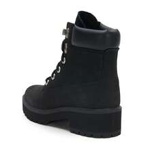 Timberland 女士馬丁靴日常戶外厚底耐磨高筒靴經典黑色休閒靴A5NYY015 - 黑色 - 查看 9