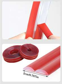 Transparent Silicone Anti-Collision Strip - Table Furniture Edge Guards, Window Sill Soft Protective Cover, Desk Corner Protection Silicone Pad, Thickened Design, Suitable For Tables, Walls And Window Sills, Protective Care For Family