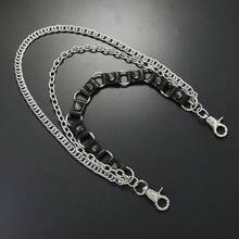 Punk Style Multi-Layer Spiky Jeans Chain For Men & Women, Fashion Hip Hop Waist Chain Belt Street Dance Pants Accessories Gothic Rock Jewelry - Multicolor - View 6