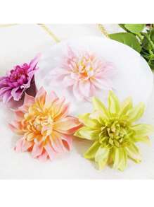 8 Piezas Flores de Hibisco Fiesta Hawaiana Fiesta de Verano Decoración DIY Flores Artificiales Flores de Tocado de Chicas Hula (Blanco) Pinzas para el Cabello, Accesorios para Fiesta de Playa, Decoración de Disfraces de Vuelta a Clases, Pinzas de Garra, Pinzas para el Cabello, Pasadores de Cabello, Barrettes de Cabello, Artículos Escolares