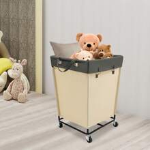 Rolling Laundry Cart Laundry Basket With Wheels Laundry Storage Basket