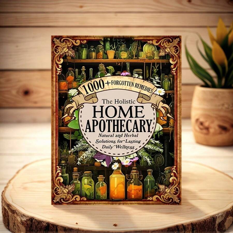 1PCS-1000+ Forgotten Apothecary Recipes - The Complete Guide To The World'S Most Unknown Medications, Softcover Notebook For Home, Office, And Teaching, Ideal Gift For Family, Colleagues, And Friends, Decorative Notebook,School Supplies,Back To School - A4 - 查看 1