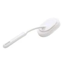 1pc Kitchen Brush Pot Stove Wall Sponge Brush Bathroom Bathtub Toilet Multi-Functional Non-Stick Long-Handled Cleaning Brush