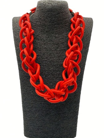 MARLIWOO 1pc Handmade Gothic Style Necklace, Fashion Punk Party Accessory