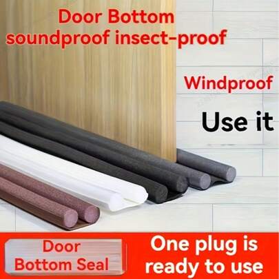 1 tấm vật liệu cách âm cửa, 1 tấm vải chắn gió cửa - Dải chống thấm nước, chống gió, chống bụi, vật liệu vải cách nhiệt cửa phòng ngủ