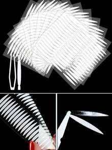 Eyelid Tape, 480 Pieces Double Eyelid Sticknaturally Invisible Double Eyelid Tapeeyelid Lift Strip,Makeup,Cheap,Room Decor,Vanity,Travel,Bedroom,Makeup Accessories,Cheap,Stocking Stuffers,Makeup,Makeup Tools,Cheap Stuff,Gifts,Gifts For Women,Christmas Gifts - White - View 3