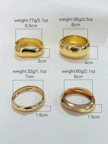 3pcs/1pc Charm Cuff Bracelets,Gold Bangles,Wide Bangles, Chunky Bracelet, Bracelet Set, Wide Bracelet, Bracelet For Women,Gift For Her