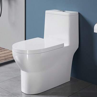 Huini D-Shaped Toilet Seat, Soft Close With Quick Release Top Fixed 360 Adjustable Hinges, Easy Cleaning, Sturdy Duroplastic Anti-Bacterial Toilet Lid, D Shape Loo Seat, Toilet Seat Cover, White