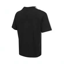 Puma Men's T7 Short Sleeve T-Shirt, Knitted Collar T-Shirt 63478601 - Black - View 2