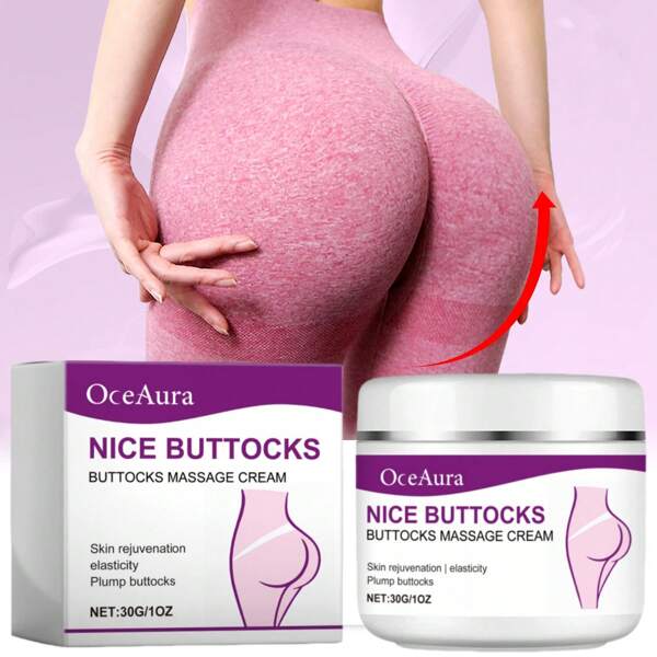 Buttock Care Cream, Shaping The Buttock Contours, Enhancing Skin Elasticity, Daily Nourishing Massage Buttock Care Cream