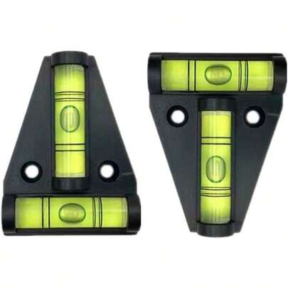 Magnetic RV Levelers 2Pcs With Screws Mounting And Magnetism Dual-Use, Exterior Leveling Stabilization Accessories For RV Parts