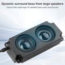XMSJSIY Motherboard Speaker Internal USB PC Computer Speaker 9 Pin For Desktop Case Audio Stereo Loudspeaker Hidden Small Type DIY0.6M 1.9FT 1 Pairt3q1 - as pic - View 6