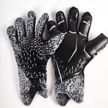 Par de guantes de portero para niños - Guantes de fútbol para partido juvenil, Par de guantes profesionales de látex para portero de fútbol, Guantes de portero de fútbol con refuerzo, Accesorios de fútbol, Guantes deportivos para niños, Guantes de fútbol, Un regalo para niños - Un regalo de cumpleaños.