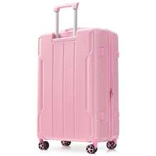 MERAX Hardshell Luggage, Lightweight Durable ABS Suitcases With Double Wheels, Expandable 28-Inch Checked Luggage 28" (Single Luggage) - 淺粉色 - 查看 10