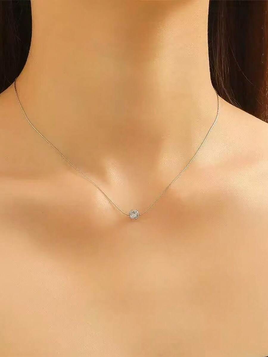Vòng cổ trang trí rhinestone