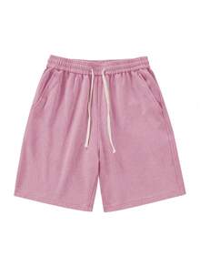 Blueplus Men's Casual Shorts Comfortable Style Suitable For Casual Wear - Hồng - Xem 3