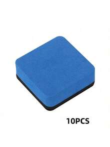 毛毡毛绒5*5小方格带磁性黑板擦EVA毛绒白板擦磁性儿童板擦 - 彩色 - 查看 15