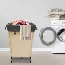 Rolling Laundry Cart Laundry Basket With Wheels Laundry Storage Basket