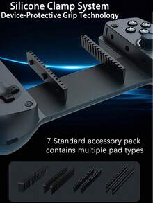 GAMESIR X5s無線手柄 霍爾3D搖桿+線性扳機 可調行程六軸體感 安卓/iOS/PC/Switch相容 長時間續航 灰色 - 灰色 - 查看 3