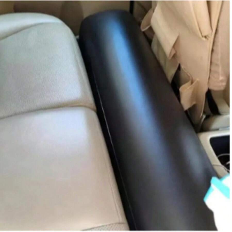 Car Travel Bed Inflatable Bed Back Seat Inflatable Air Mattress Accessories Car Interior Self-Driving Camping Accessories - 黑色 - 查看 1